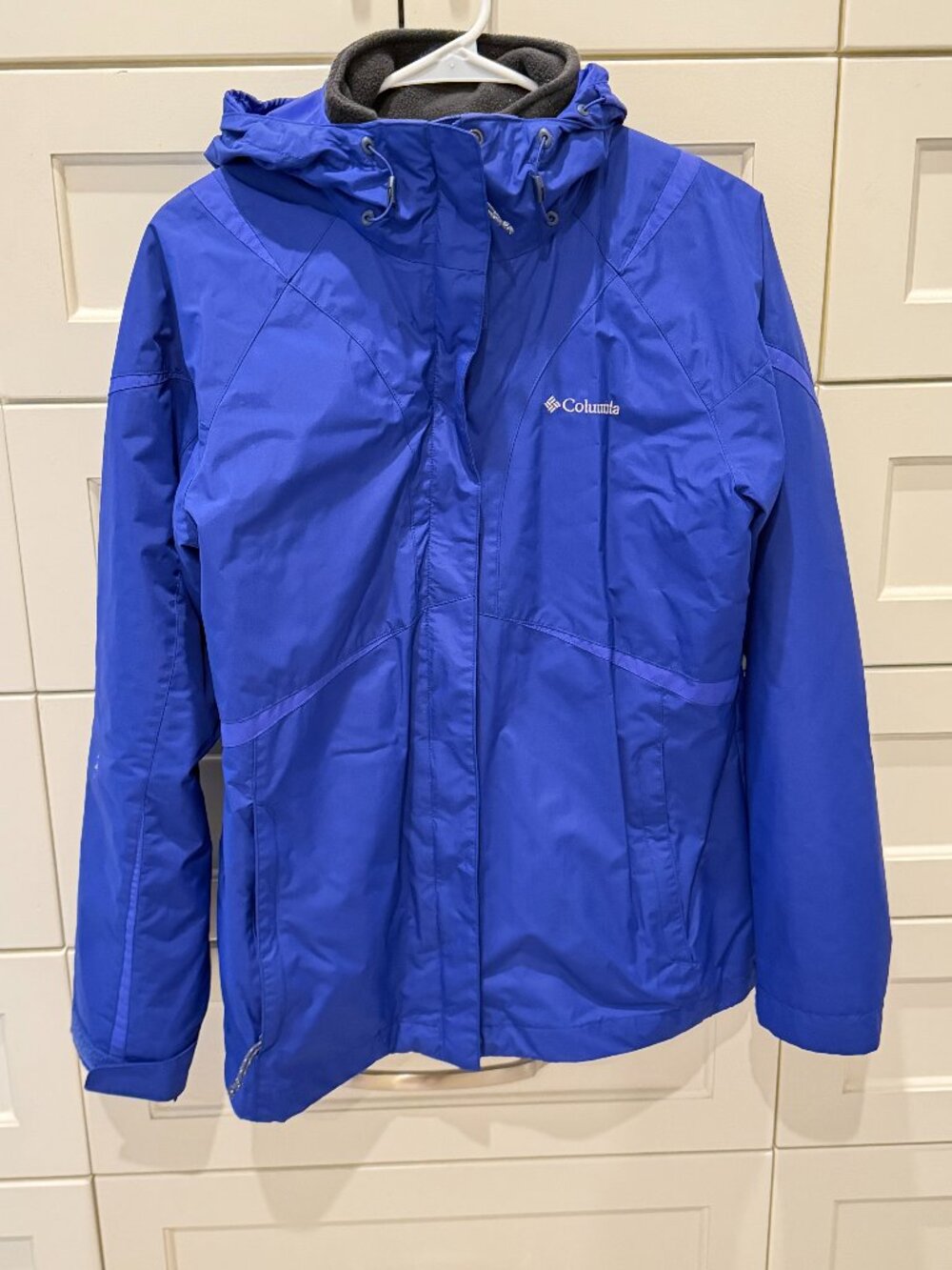 Columbia Women's Blazing Star Interchange Jacket Size M Royal Blue Black